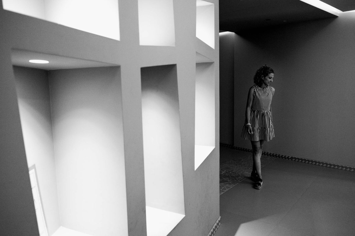 ritratto in bianco nero