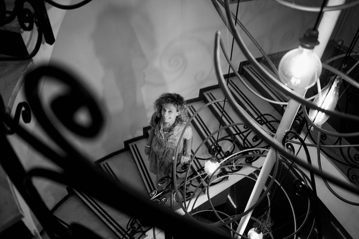 ritratto in bianco nero